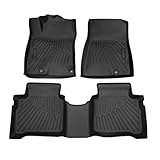 Forccord Custom Fit for Floor Mats 2023 2024 2025 2026 KIA NIRO Hybrid (Not for EV& PHEV) All Weather Protection TPE Heavy Duty Car Mats Floor Liners Interior Replacement Automotive Accessories