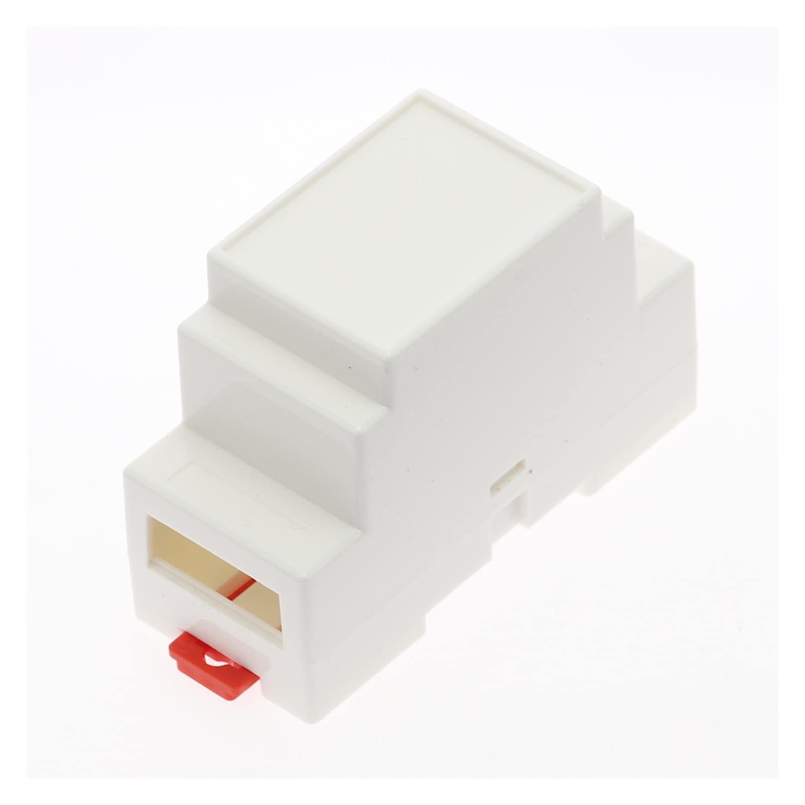 Boîte de jonction PLC pour rail DIN 88x37x59mm boîtier plastique lavande