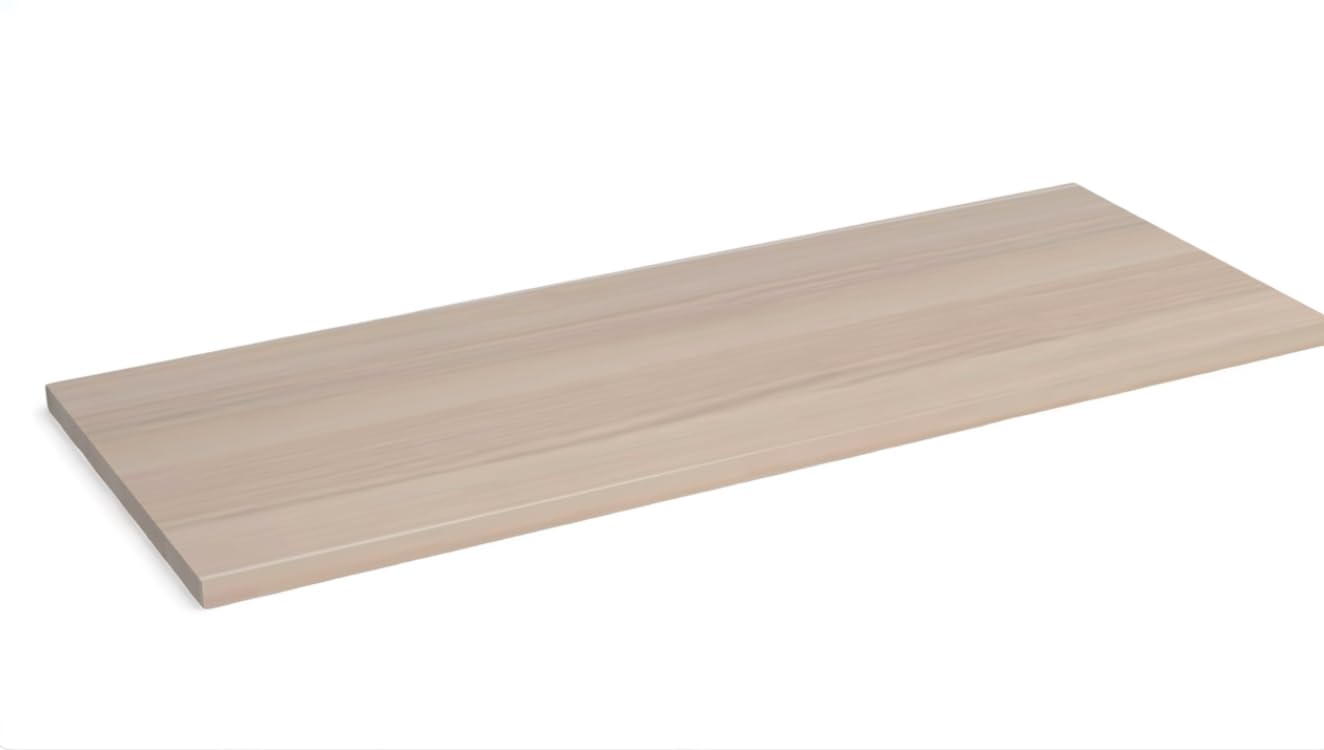Calandrelli Mensola da Muro con Staffe 90x30 cm Rovere