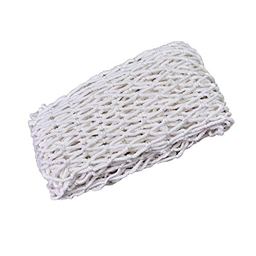 Mountaineering Net-Home Balcony Stair Protection Net - Car Cargo Shatter-Resistant Net - Children's Home Safety Net - Garden Fence Decoration Net - Garden Plant Climbing Net (White) (Size: 2 9m)