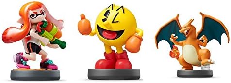 4月29日 5月28日販売予定の予約商品 Amiibo ガール Amiibo パックマン Amiibo リザードン の3点セット Amazon Co Jp