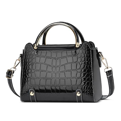 【Design Multi Tasca】Questa borsa a tracolla da donna è progettata per un'organizzazione ottimale. È dotata di 2 ampi scomparti principali, 1 tasca con cerniera, 1 tasca per sandwich, 1 tasca per telefono, 1 tasca per ID e 2 tasche posteriori antifurto con cerniera per riporre in modo sicuro oggetti essenziali come telefoni cellulari, portafogli, chiavi, ombrelli e rossetti.