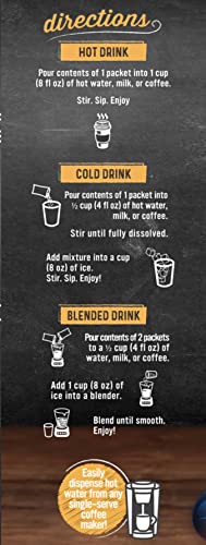The Frozen Bean Ultra-Premium Caramel Macchiato (Lightened) Latte & Frappe (40 Pack) #TOP2