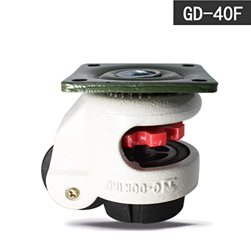 Rueda de ajuste GD-40F con elevación de 10 mm y marco reforzado 2