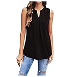 ❤[Produktinformation]:✿Es ist aus hochwertigen Materialien gefertigt, langlebig genug für Ihr tägliches Tragen✿Stylish und Fashion Solid machen Sie attraktiver✿Ideal für Party, täglich, Strand, ich bin sicher✿Jahreszeit: Sommer, Frühling✿Anlass: Lässig✿Dicke: Standard✿Material: Polyesterow✿Wie zu waschen: Handwäsche Kalt, Hängen oder Line Dry✿Was du bekommst: 1 X Damen Tank Top/Poloshirts/Shirts/Freizeithemden.(行业大公司，自建赶跟卖斩杀团队保证权益，跟卖将索赔斩杀，小批量斩杀警告，顽固跟卖持续下单，请珍惜账号！！)