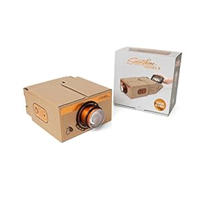 Smartphone-projector – draagbare thuisbioscoopbox – voor iPhone/Android – koperkleuren – nostalgisch design