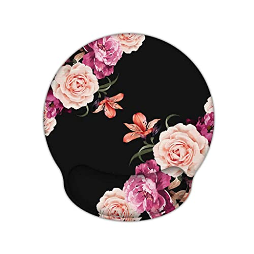 QMOWIZ Mauspet Ergonomisches Mauspad Mit Handgelenkstütze Retro-mauspads Mit Rutschfester Unterseite Für Das Home Office Mauspad Pc Maus pad