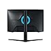 Samsung Odyssey G65B Smart Gaming Monitor S27BG650EU, 27 Zoll, VA-Panel, WQHD-Auflösung, AMD FreeSync Premium Pro, 1000R Bildschirmkrümmung, 1 ms (G/G) Reaktionszeit, Bildwiederholrate 240 Hz, Schwarz