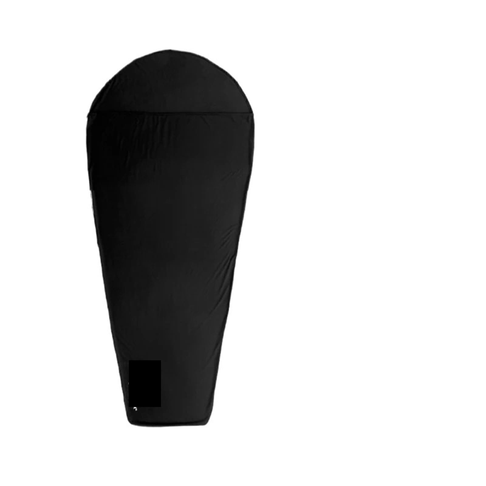 Schlafsack Schlafsack Liner Ultraleicht Camping Wandern Sommer Outdoor Thermoschlafsack for Männer Frauen für Drinnen Und Draußen Camping(Black)