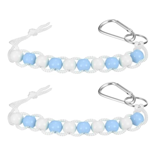 YELARXI compteur perles golf 2pcs bleu ciel blanc
