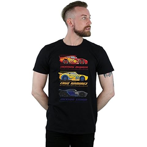 Disney Men's Cars Racer Profile T-Shirt Cover