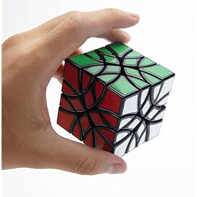 Willking Dinosaur Magic Cube 4X4 Curvy Copter Puzzle Cube Educational Toys