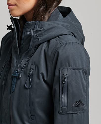 Superdry Para Mujer. W5011154A Chaqueta Cortavientos Sd-Wind De Microfibra Ultimate Marino (S), Casual, PoliéSter - 3