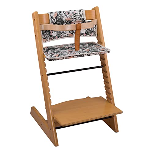 Image of JYOKO Kids Cushion Made Cotton 100% Compatible with Stokke Tripp Trapp high Chair (African Sunset)
