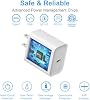 Cargador iPhone 17 16 15 Carga rápida 3+3Pack 20W USB C Cargador de pared con cable de carga rápida de 6 pies compatible con iPhone 17/17 Air/17 Pro/17 Pro Max/iPhone 16/15 Series, iPad Pro/AirPods 6