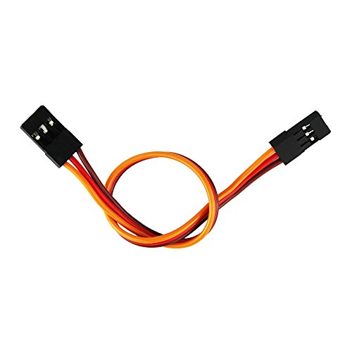 20pcs 5.90inch 22awg 60 Cores Male to Male Lead Plug Servo Extension Wire Cable Line for RC Model Aircraft Stranded Futaba JR