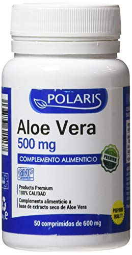 Polaris Aloe Vera 600Mg, 50 Comprimidos, 30 g