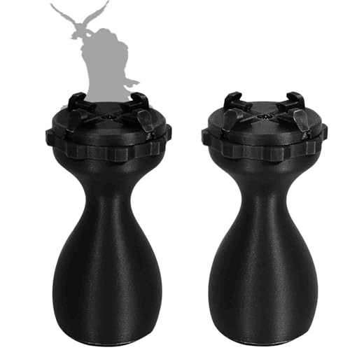 STORKY 2PCS Miniature Painting Handle for Wargame Models & DND Figurines - Ergonomic 360 Rotatable Model Holder for Painting Compatible with 20-50mm Bases Hobby Tool for Stable Precision