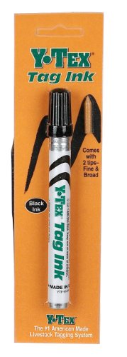 Y-TEX CORPORATION 612000 Tag Black Ink Pen
