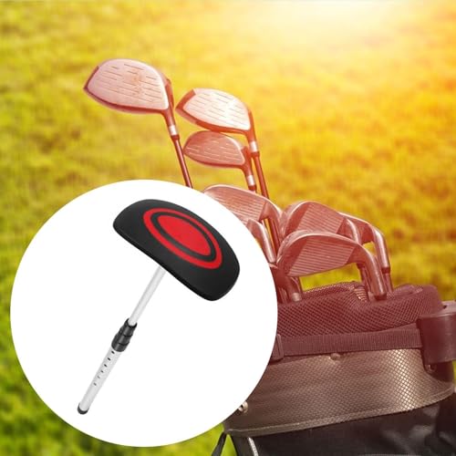 Bolsa de golf varilla protectora extensible soporte aluminio resistente y plegable 4