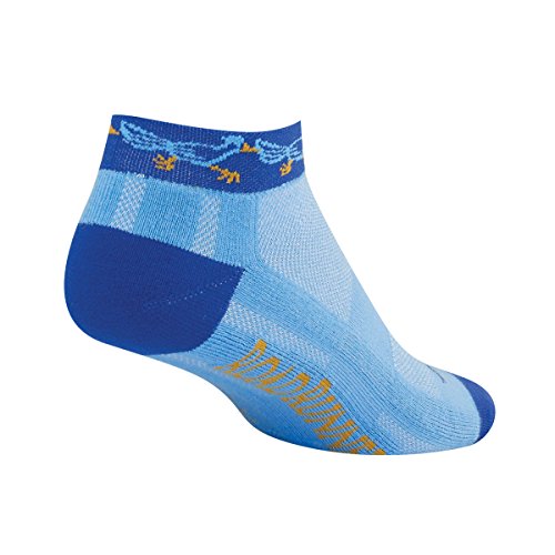 SockGuy, Channel Air Road Runner Mens Socks, cuff height 1