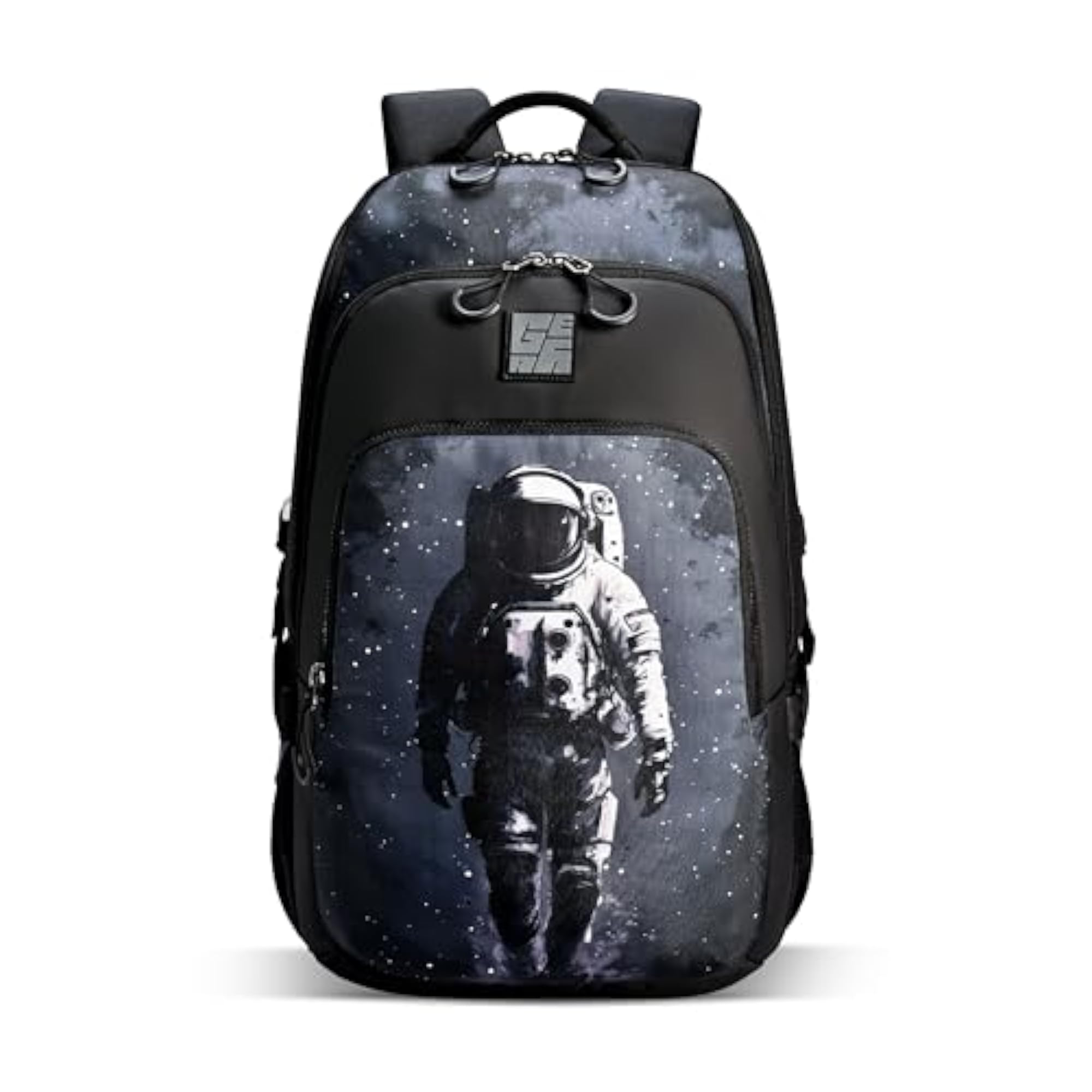 Art Astronaut 4 Compartment Backpack, Water Resistant for Kids