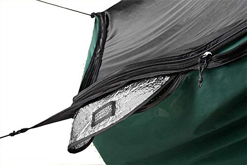 Hennessy Hammock - Jungle Safari Zip XXL - Double Bottom Holds a Heat Reflecting Pad on the Correct Diagonal - Image 4