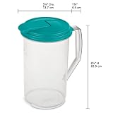 Sterilite 2 QT, okrągły dzbanek, jak pokazano