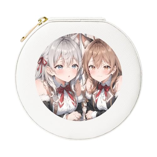 化粧ポーチ 時々ボソッとロシア語でデレる隣のアーリャさん 大容量 メイクポーチ 大開口 化粧品収納バッグ 持ち運び メイクブラシ収納可能 多機能 手提げ 小物入れ 洗面用具入れ コスメぽーち バスルーム 軽量 防水 トラベル 出張用 軽量 かわいい レディ