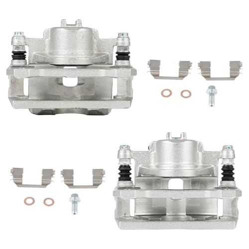 Image of SCITOO 19B2809 19B2808 Front Left & Right Disc Brake Calipers Assembly w /Bracket For Acura For RSX 2002-2006,For Honda For Civic 2006-2011,For Honda For S2000 2000-2009