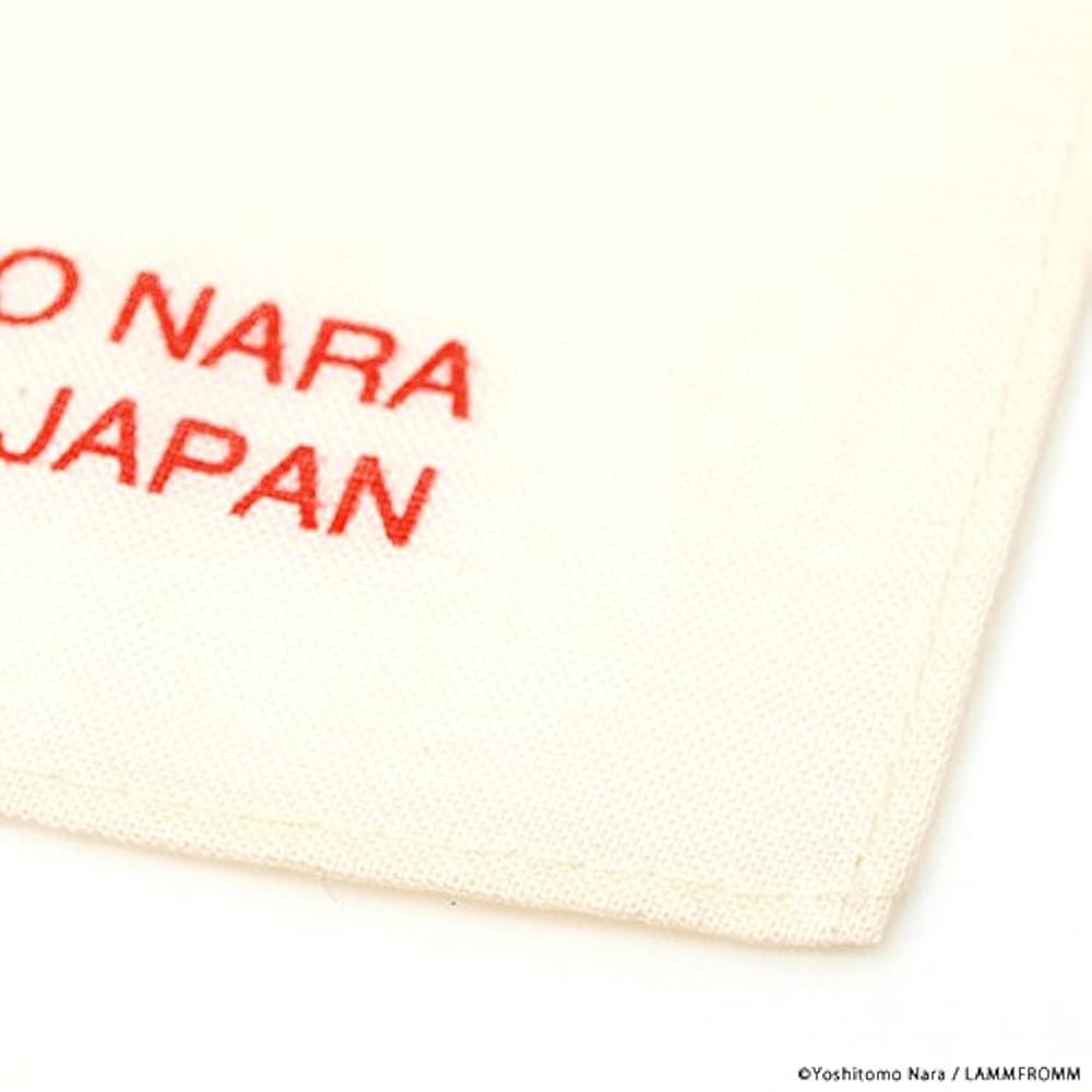 奈良美智　バインダーとバンダナ 奈良美智 バンダナ [NARA FLAG(ネイビー)]｜ラムフロム - アート