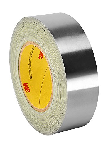 3M 3311 Aluminum Foil Tape, Vapor Resistant, Rubber Adhesive, Suitable for HVAC/Air Duct/Patch Work,...