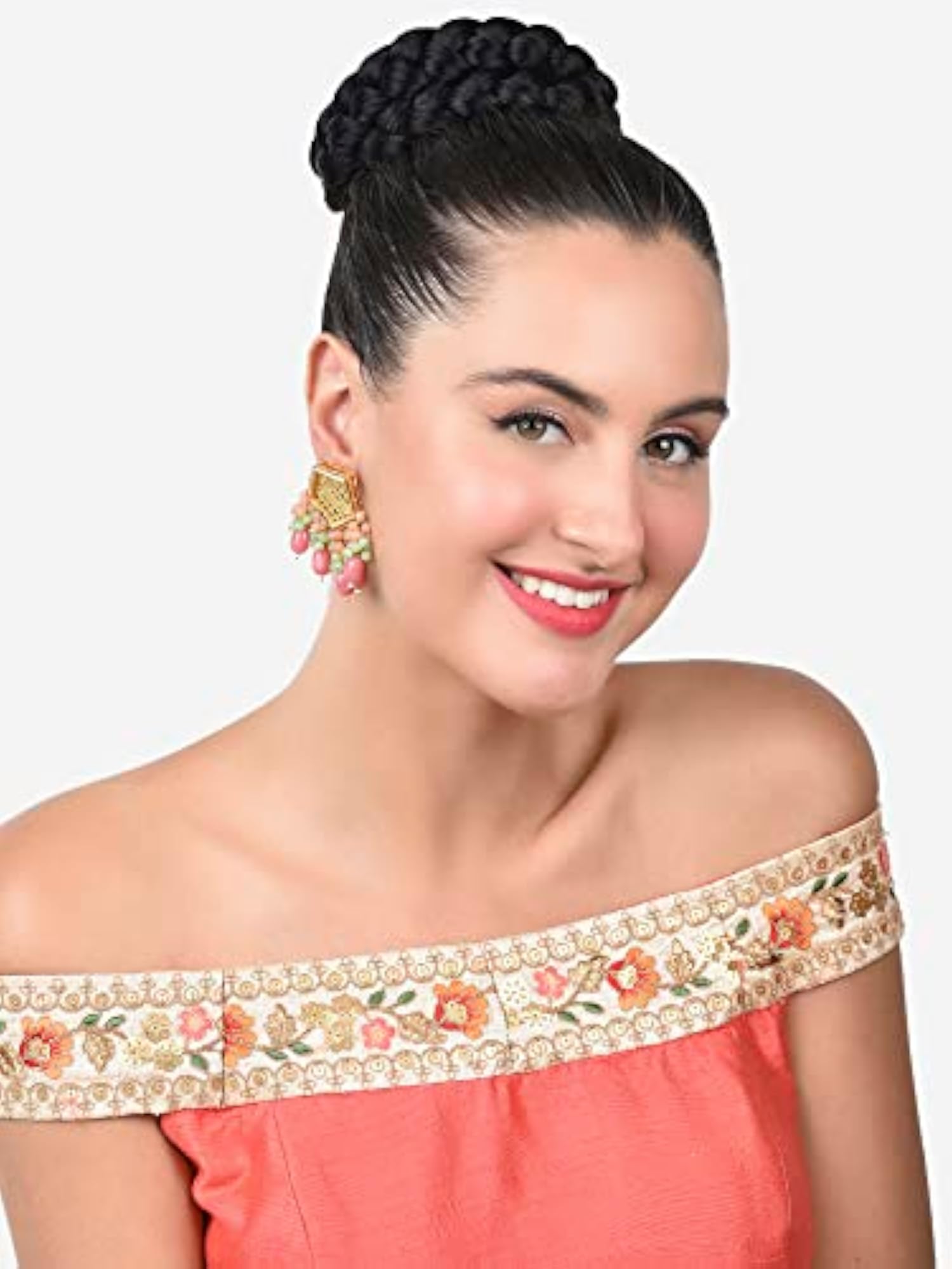 Cluster Beads Drop Earring, Vibrant Gift