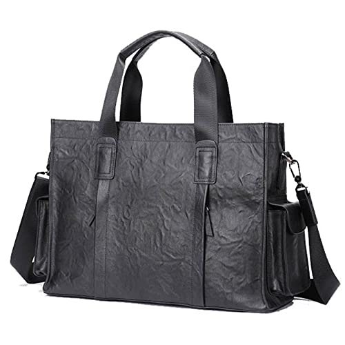Sac à main homme en cuir véritable de qualité supérieure pour bureau - 4