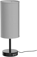 Vista 4 de Yarra-Decor Lámpara de noche con puerto USB, lámpara de mesa con control táctil para dormitorio, lámpara de mesita de noche regulable de 3 vías