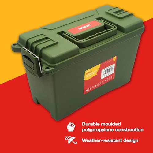 Amtech Plastic Tool Box with Twin Locking Points - Image 3