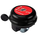 KARL DRAIS ® - Fahrradklingel Kinder – Ninja Design für Jungen und Mädchen – Kinderfahrrad, Laufraud, Roller Zubehör – Fahrradglocke – ideale Geschenkidee