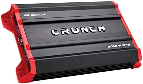 Crunch GP-2000.4 Ground Pounder Amp (4 Channels, 2,000 Watts, Class AB)