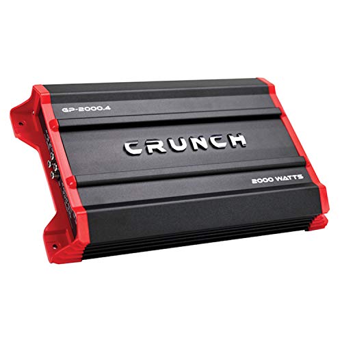 Crunch GP-2000.4 Ground Pounder Amp (4 Channels, 2,000 Watts, Class AB) by Crunch - Used condition - US$73.76