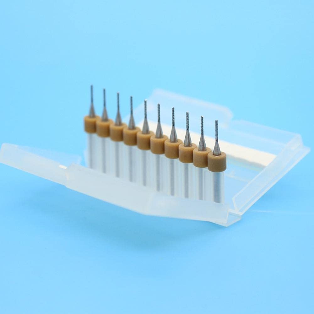 10 Pezzi Scheda PCB In Carburo 0,1 Mm Punte Per Incisione 30 - Foto 3