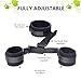 Sex Handcuffs and Restraints King Queen Bed Sex Restraining Set for Couples Women Bed Restraints Adults Sex Bondaged Kit Accessories Sexy Straps for Couples Bed Tied Adult Play Kinky Gift Sweater