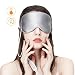 Produktbild Dragoskandia Augenmaske Wärmend Schlafmaske Seide Damen Frauen Herren EM200 Graphene USB Beheizte Schlafmaske mit Ohrstöpsel, 3 Temperaturstufen