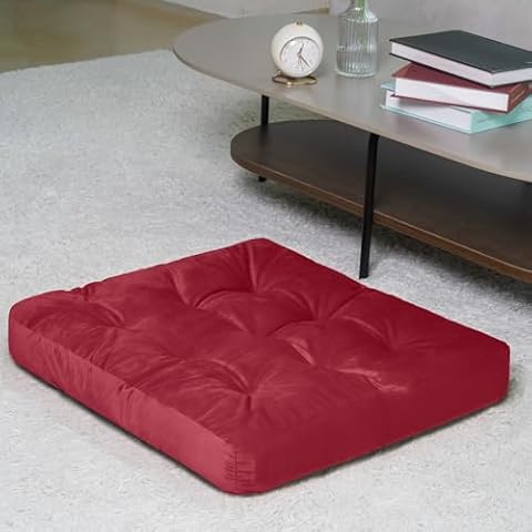 LUZIQOVE Velvet Floor Pillow Cover