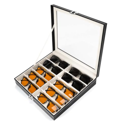 Image of Travel Sunglasses Organizer, Sunglasses Travel Case for Multiple Pairs, Multiple Glasses Travel Case for Women, Men
