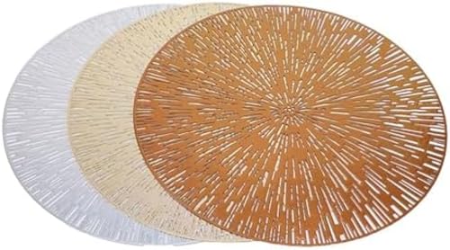 Sets de table tissés en treillis de haute qualité 45 x 30 cm