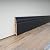Art3d Wall Baseboard Molding Trim 8-Pack of 56 x 3.2 in., High Impact Polystyrene Skirting Board - Installed with Glue - Black