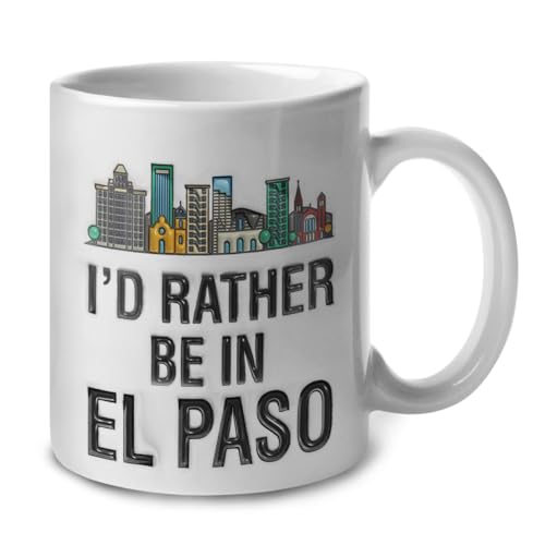 Lotacy El Paso 2D Printed Coffee Mug 11oz
