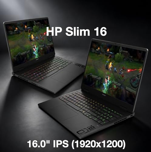 Image of HP OMEN Slim 16 AI Gaming Laptop 16.0 inch 144Hz IPS WUXGA, Intel Ultra 9-285H