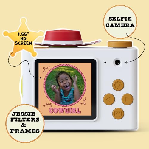 Image of kiimento Ultra-Compact Kids Digital Camera for Ages 3-5 with Selfie Lens, 16GB Memory Card - Model A (Jessie)