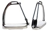 estribos para vocho Ajuste óptimo HKM 540355 estribos de Seguridad de Acero Inoxidable per Pares, Ancho 10 cm